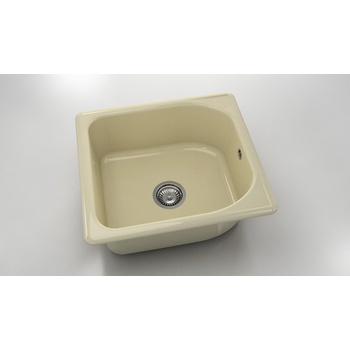 Image 1 of FAT Mивка Classic 209, Polymer marble, 03 Жасмин, с включен сифон