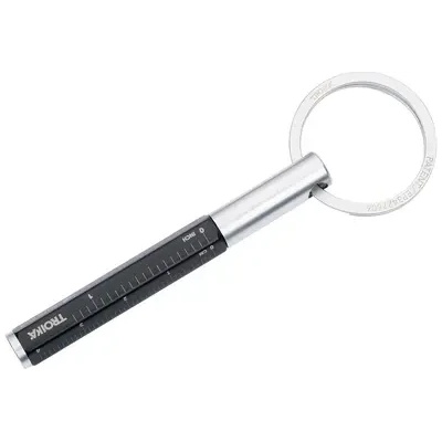 TROIKA Ключодържател Troika - ENDLESS TO GO, черен (KYP20/BK)