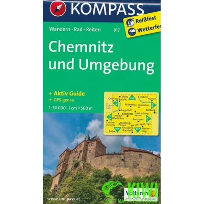 Chemnitz und Umgebung 817 1:50T NKOM