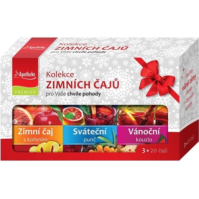 Apotheke Soubal zimních čajů 60 x 2 g