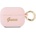 Guess Калъф Guess GUAPSSSI Vintage Script за Apple AirPods Pro, розов/силикон (GUE001379)
