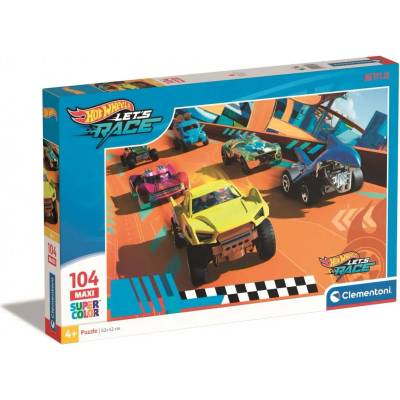 Clementoni - Puzzle Hot Wheels maxi - 40 - 99 piese