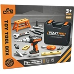 Man Yuk Toys Електрически комплект играчка-бормашина с кутия за съхранение - 22 части (778-112)