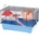 INTER-ZOO Pet Products Клетка за гризачи GINO COLOR с тунел 42 x 29 x 26 cm ОРАНЖЕВА