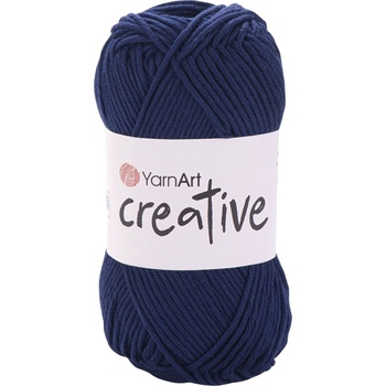 YARNART Creative 241 Navy Blue Плетива прежда (Creative 241)