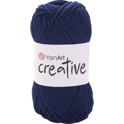 YARNART Creative 241 Navy Blue Плетива прежда (Creative 241)