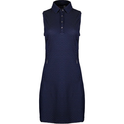 Kjus Women Bella Structure Dress Atlanta Blue/White