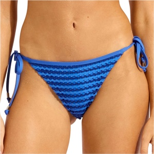 Seafolly Дамско бикини долнище Seafolly Women's Hipster Tie Side Bikini bottom - Sapphire - размер 32 (EU) (150-5731-0411)