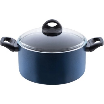 KELOmat Тенджера с незалепващо покритие Kelomat Rustica Plus Induktion Blue, 5.8 л - 24 см (1915-310/1947-330)