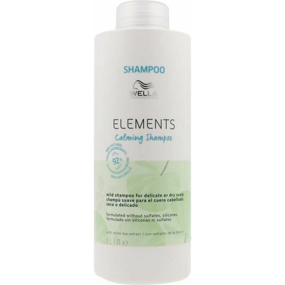 Wella Zklidňující šampon pro jemnou nebo suchou pokožku hlavy Elements Calming 1000 ml