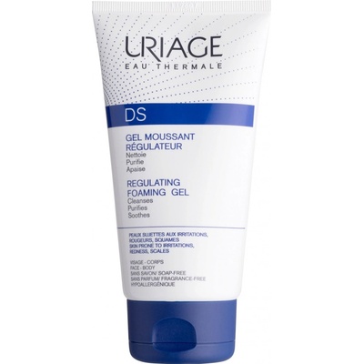 Uriage D.S. upokojujúci gél pre suchú pokožku so sklonom k svrbeniu Regulating Foaming Gel 150 ml