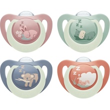 Nuk Dudlík First Choice Night 2 ks Bunny/Sheep
