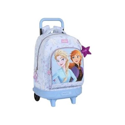 Frozen Училищна чанта с колелца Frozen Believe 33 x 45 x 22 cm Люляк