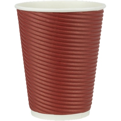 Horecano HORECANO-Чаша хартиена Ø7.7xh9.3cm 300ml 25бр ЧЕРВЕНА ЛУКС (232188-3) (HC-981795) (01981795)