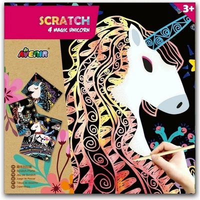 Avenir Škrabací obrázky Jednorožci