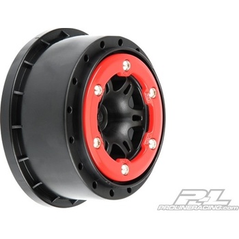 ProLine Split Six 2.2"/3.0" TRX Slashčerno/červený disk 2 ks