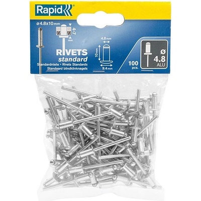 Rapid Slepý nit, ø 4,8 × 10 mm 5000380
