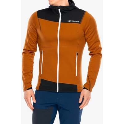 Ortovox Fleece Light Hoody bristle brown