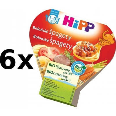 HiPP Bio Bolonské špagety 6 x 250 g
