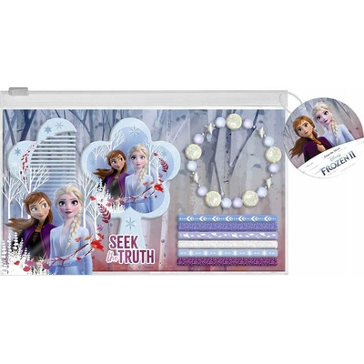 EUROSWAN Vlasová sada pro holky Frozen Ledové království s taštičkou