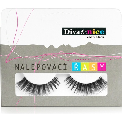 Diva & Nice Cosmetics Nalepovací řasy č. RF2 bez lepidla