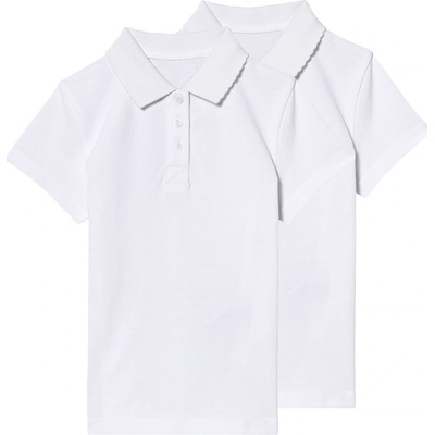 Dívčí polotriko 2 kusy bílá