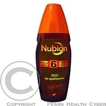 Nubian olej na opalování SPF6 50 ml
