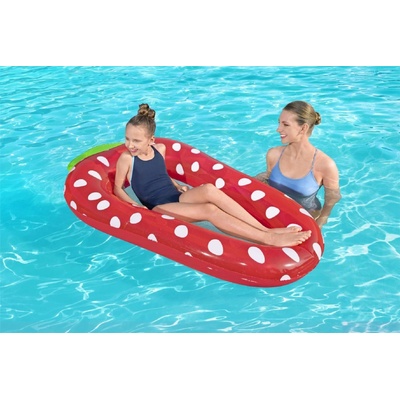 Bestway Nafukovací lehátko Jahoda 1,78m x 1,03m