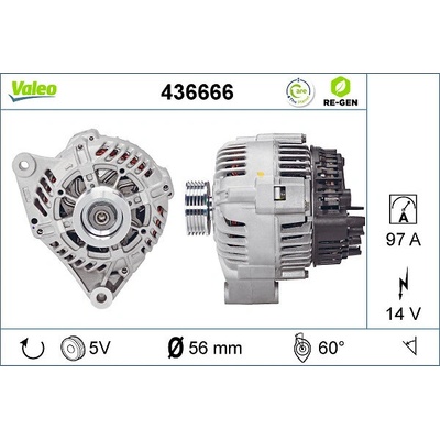 generátor VALEO 436666
