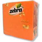  ZEBRA салфетки, Gold, Оранджеви, 33х33см, 2 пласта, 45 броя