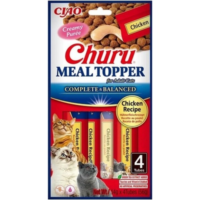 Inaba Churu Meal Topper cat Kura 4 tuby 56 g