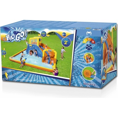 Bestway 53377 H2OGO! Super Speedway 551 x 502 x 2.65 cm