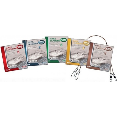 MISTRALL Ocelové Lanko Wire Leaders 25cm 11kg