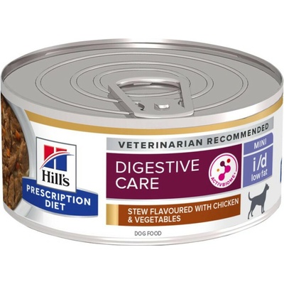 Hills PD Canine I/D Low Fat Mini Chicken Stew konzerva 12x 156 g