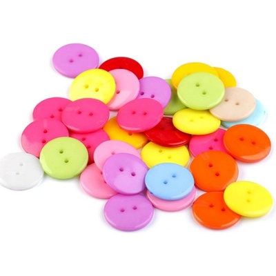 Knoflík barevný mix velikost 36" 100 ks