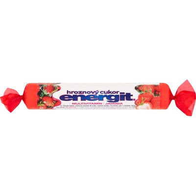 ENERVIT Energit Hroznový cukr multivitamin (jahoda) 35,7 g