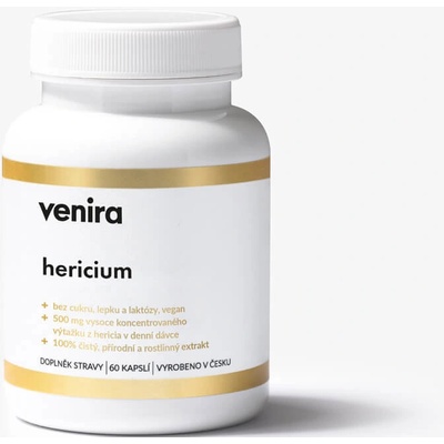 Venira Hericium korálovec ježatý 60 kapslí
