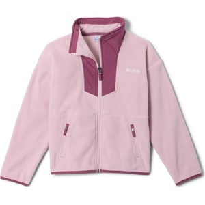 Columbia Детско поларено яке Columbia Kid's Sequoia Grove Full Zip Fleece Fleece jumper - Mineral Pink / Antique Mauve - размер 4-5 Years (704-4213-1114)