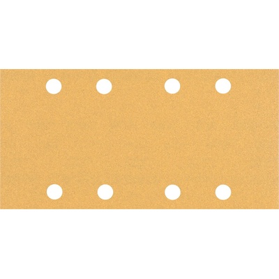 Bosch Brúsny papier EXPERT C470 s 8 otvormi pre orbitálne brúsky 93 x 186 mm, zrnitosť 100, 10 ks 2608900874