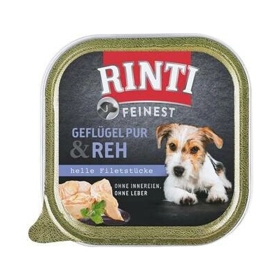 Rinti Adult Feinest Poultry Pure & Deer 150 g