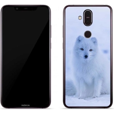 Pouzdro mmCase gelové Nokia 7.1 Plus - polární liška – Zboží Živě