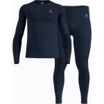ODLO Мъжки комплект термоактивно бельо ODLO Fundamentals Performance Warm dark sapphire