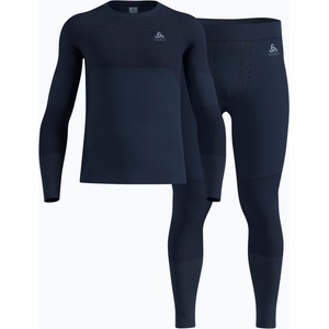ODLO Мъжки комплект термоактивно бельо ODLO Fundamentals Performance Warm dark sapphire