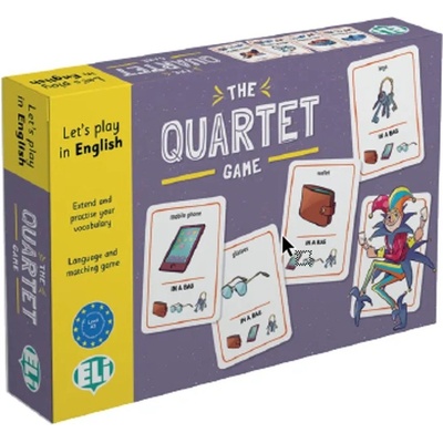ELi Publishing Образователна игра The Quartet Game (Английски език) (KLAB9799)