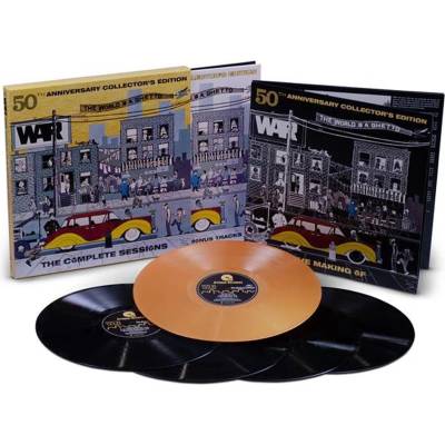War - World Is A Ghetto (Gold Coloured) (LP) (0081227819132)