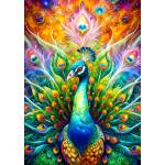 Enjoy - Puzzle Peacock Majesty - 1 000 piese