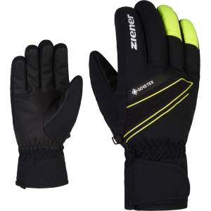 Ziener Ръкавици Ziener Gunar GTX Glove Ski Alpine Gloves - Black / Poison Yellow - размер 8, 5 (EU) (202-4369-0215)