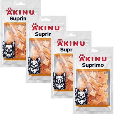 Akinu SUPRIMO Kuřecí měkké kostky mramorovaný 4 x 75 g