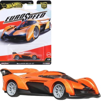 Mattel Hot Wheels Premium Car Culture Euro Speed McLaren Solus GT
