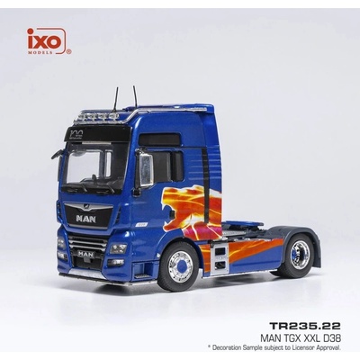 IXO MAN TGX XXL D38 modrá 1:43